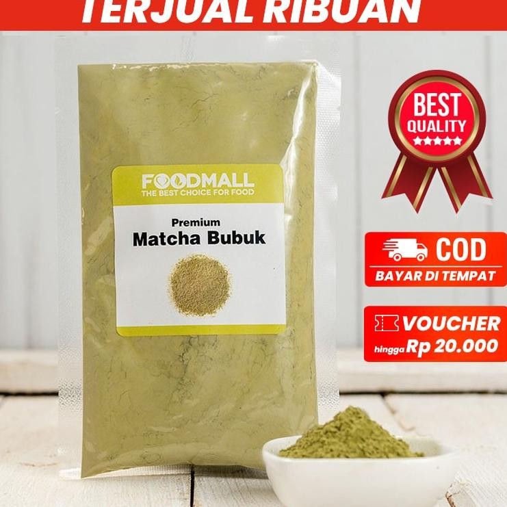 

Matcha Powder 100 Gr Pure / Teh Hijau Bubuk