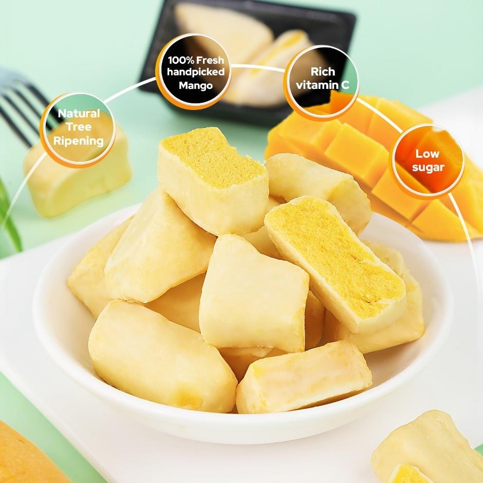 

Ursnas Freeze Dried Mango - Sna Keripik Buah Mangga
