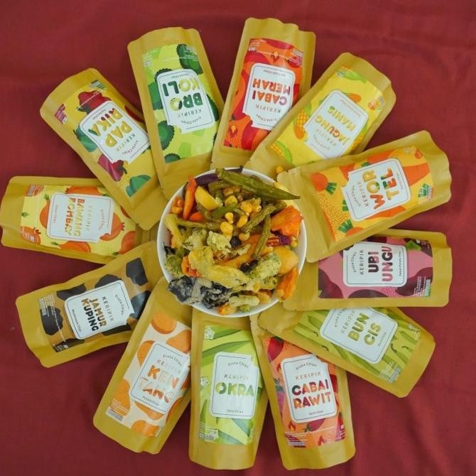 

Paket Keripik Sayur Mini Lengkap 12Pcs
