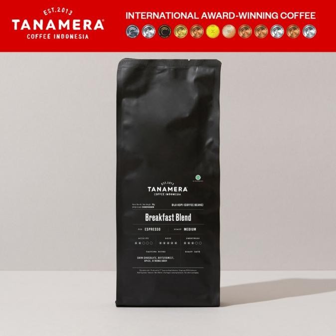 

Breakfast Blend 1Kg, Coffee Beans/Biji Kopi Tanamera Coffee