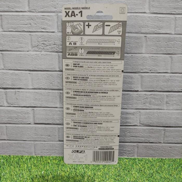 

Pisau Knife Fiberglass Rubber 9Mm Snap-Off Blade Cutter Xa-1 Olfa