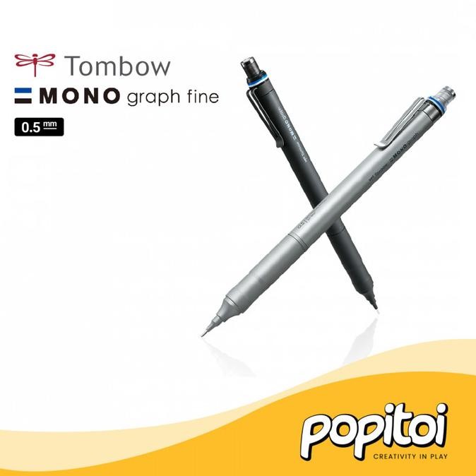 

TERMURAH - Tombow Mono Graph Fine Mechanical Pencil 0.3 0.5 mm Pensil Mekanik Drafting