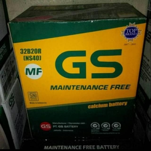 Aki Mobil Avanza,Rush,Xenia,Terios, Granmax, Luxio Ns40 Gs Mf (Aki Kering)