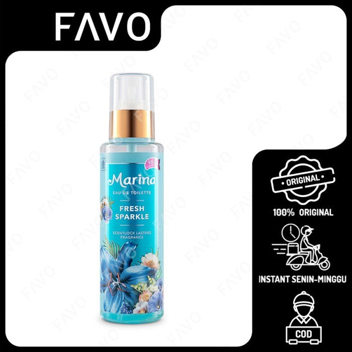 TERLARIS Parfum Wanita Marina Fresh Sparkle EDT - 150 mL