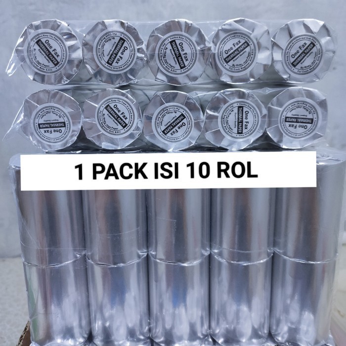 

kertas thermal 58 x 40 paket 100 Roll