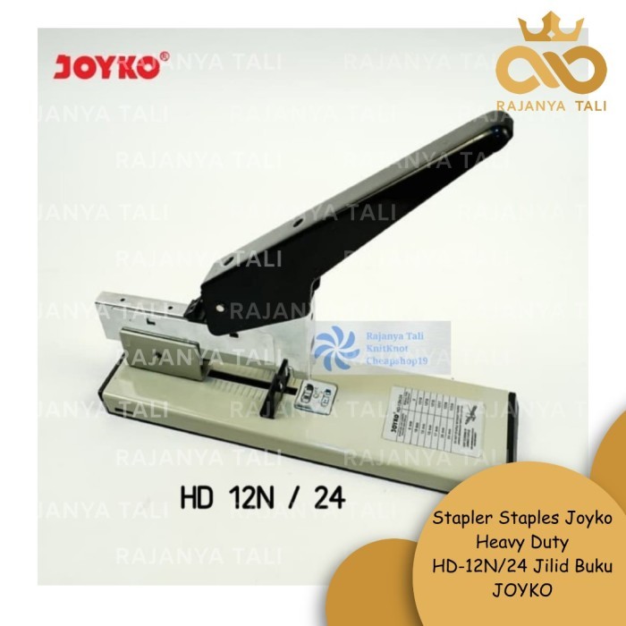 

Stapler Staples Joyko Heavy Duty HD-12N/24 Jilid Buku JOYKO