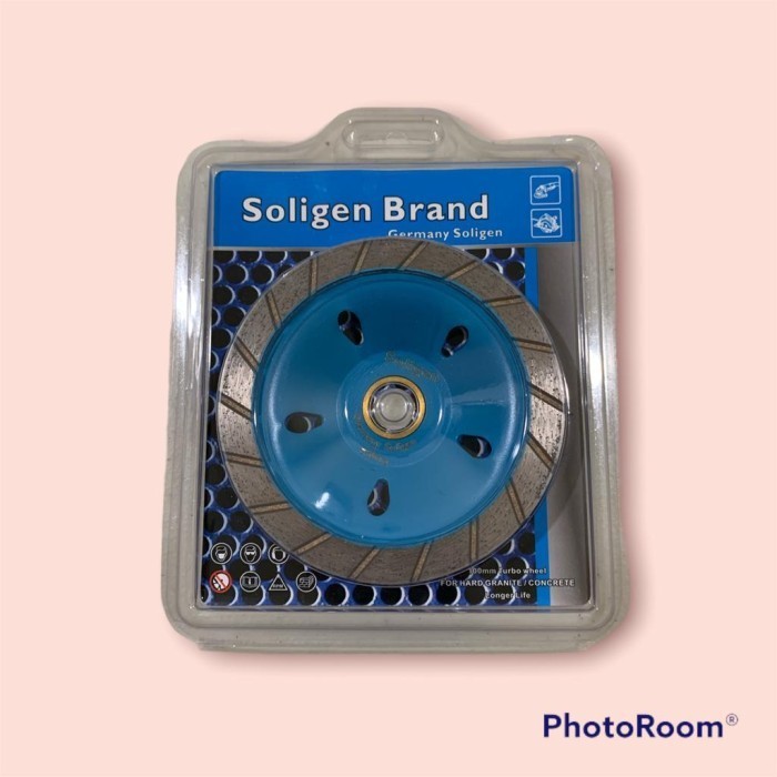 Mata Gurinda mangkok poles granit batu SOLIGEN BIRU