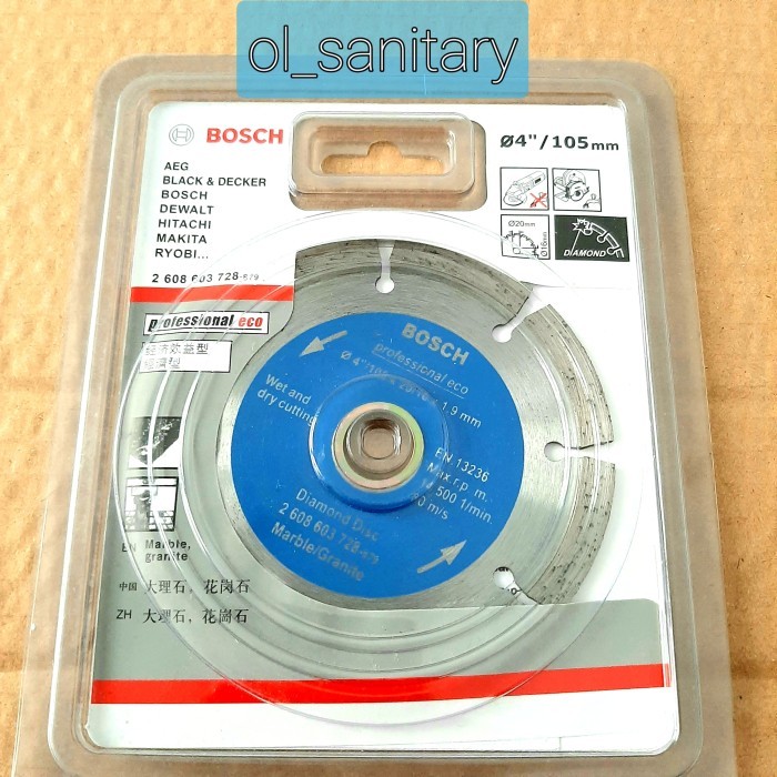 pisau potong granite keramik diamond wheel bosch / mata potong granite