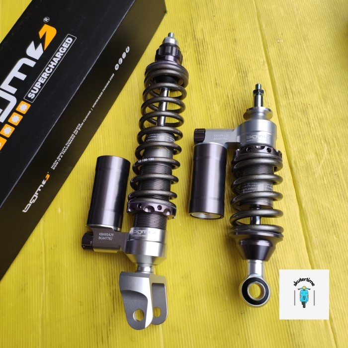 Shock set BGM pts dkk depan belakang titanium smallframe
