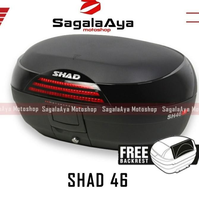 box motor shad 46 sh46 sh include backrest cocok u nmax xmax vixion cb 