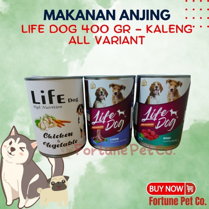 Life Dog (1 Dus)-Makanan AnjingLife Dog Basah Dog Wet Food Life Dog