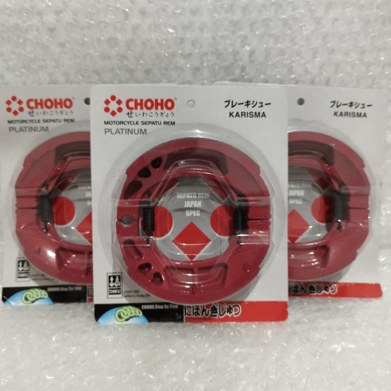 Brake Shoe Kampas Rem Belakang Karisma - Supra X 125 - Supra Fit New Original CHOHO