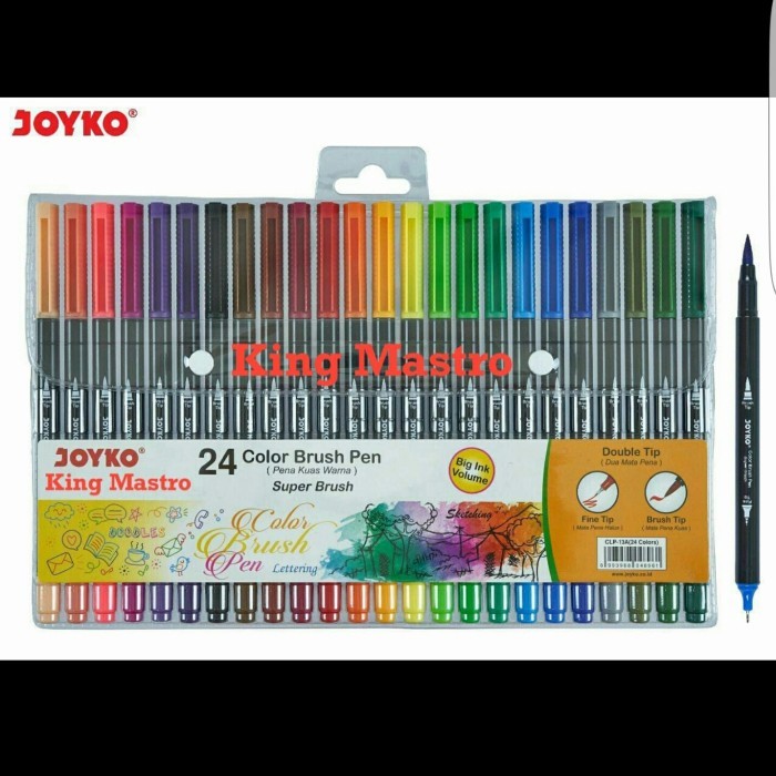 

TERBARU Joyko Color Brush Pen CLP-13A (24 colors)