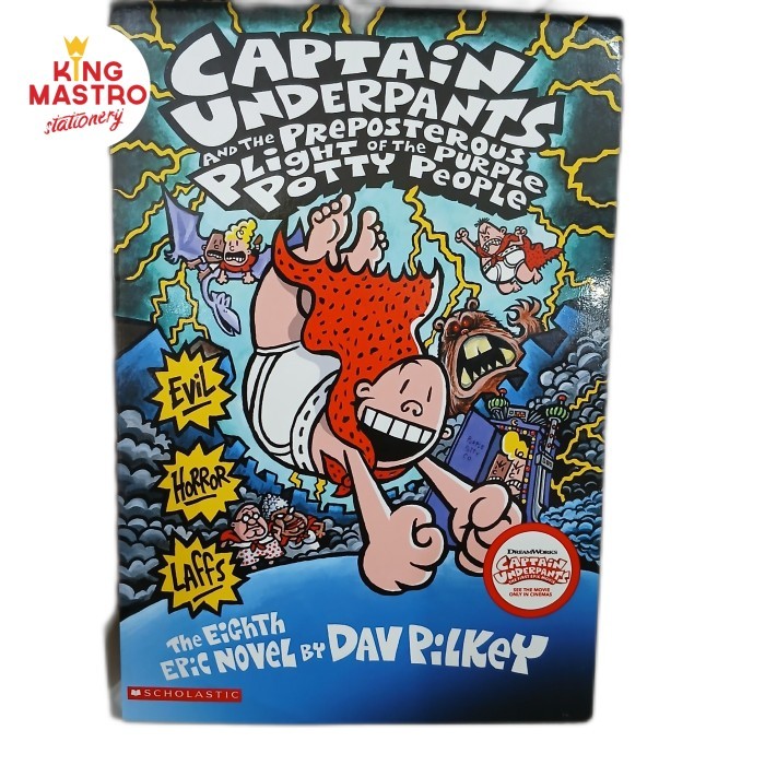 

TERBARU Comic Captain Underpants by Dav Pilkey PROMO!
