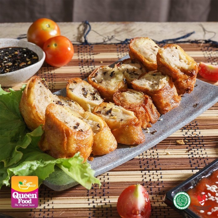 

Queen Food Egg Chicken Roll Bento Olahan Ayam Gulung Telur Jepang