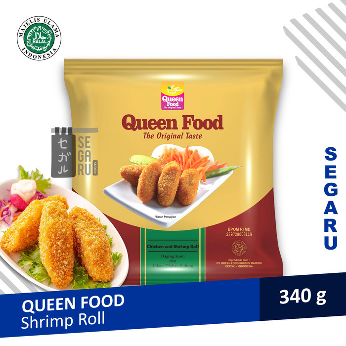 

Queen Food Shrimp Roll Bento Olahan Udang Gulung Tepung Ala Jepang