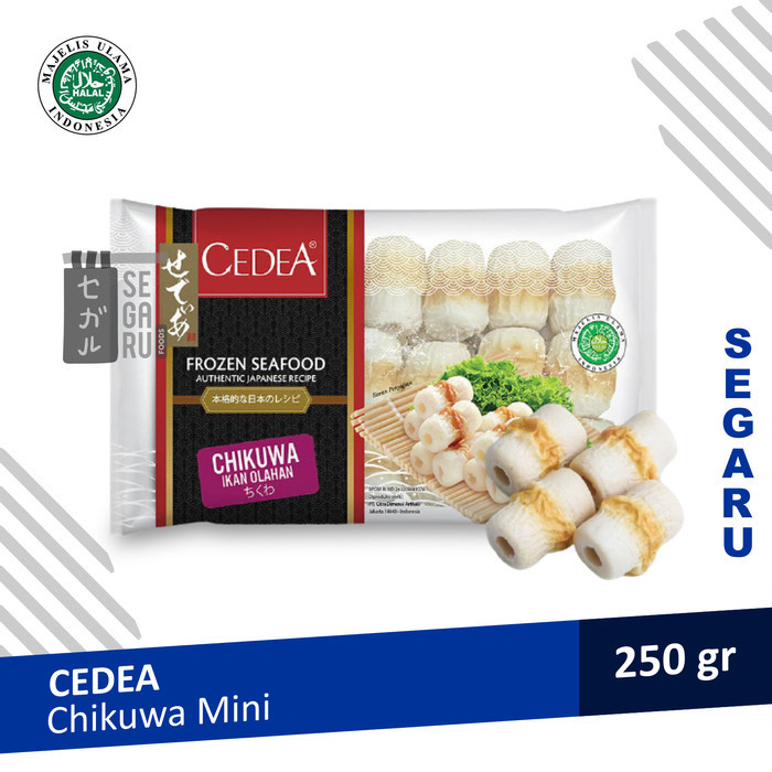 

Cedea Chikuwa Mini / Chikuwa Mushroom Halal 250Gr