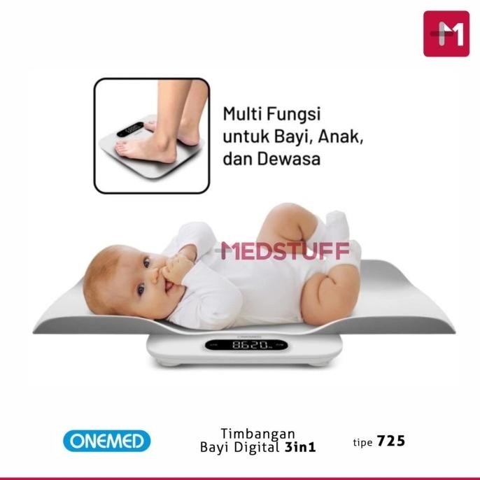 Timbangan Bayi Digital 725 3 In 1 Onemed Timbangan Badan Digital Bayi Cincanina