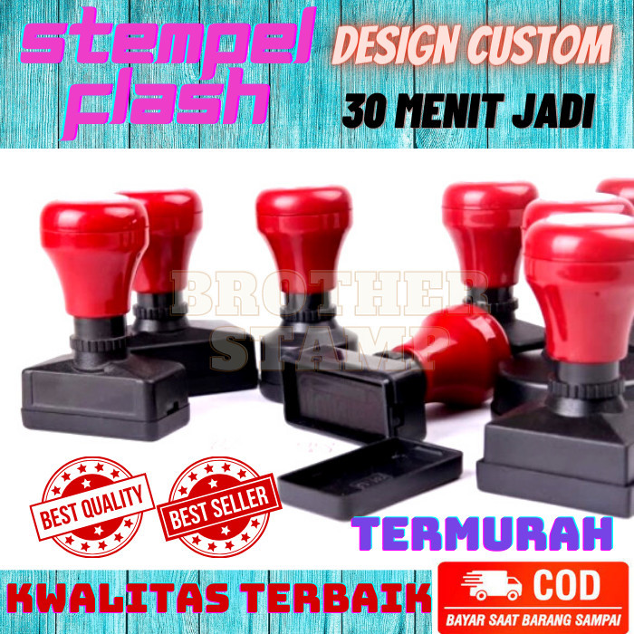 

Dijualll! Stempel custom/otomatis tinta/free design