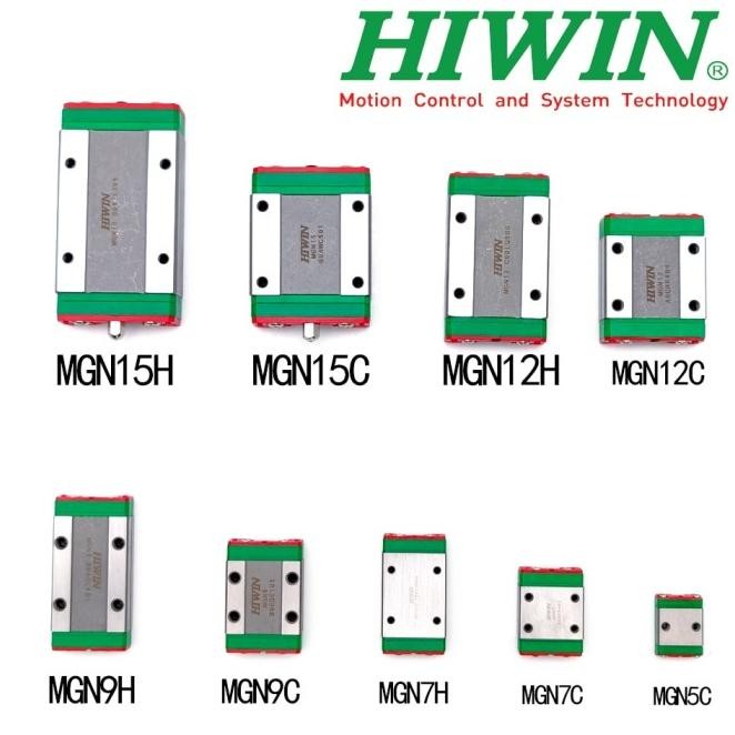 Hiwin Original Slide Block Miniature Linear Rail Guide .