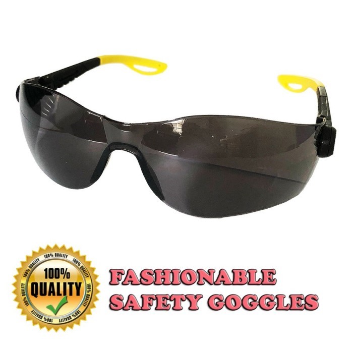 TERBARU FASHIONABLE SAFETY GOGGLES KUNING / KACAMATA PELINDUNG