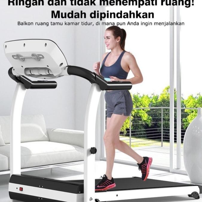 Terlaris Jf Treadmill Elektrik Tredmil Listrik 2.0 Hp Mesin Alat Lari Olahraga Ready Stok