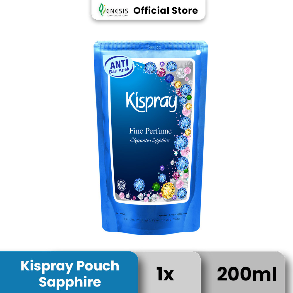 Kispray Pouch Refill Sapphire 200 ml