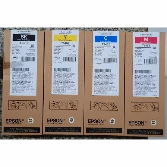 Paketan Tinta Epson T9481/82/83/84 For Wf C5290 Wf C5790 Original