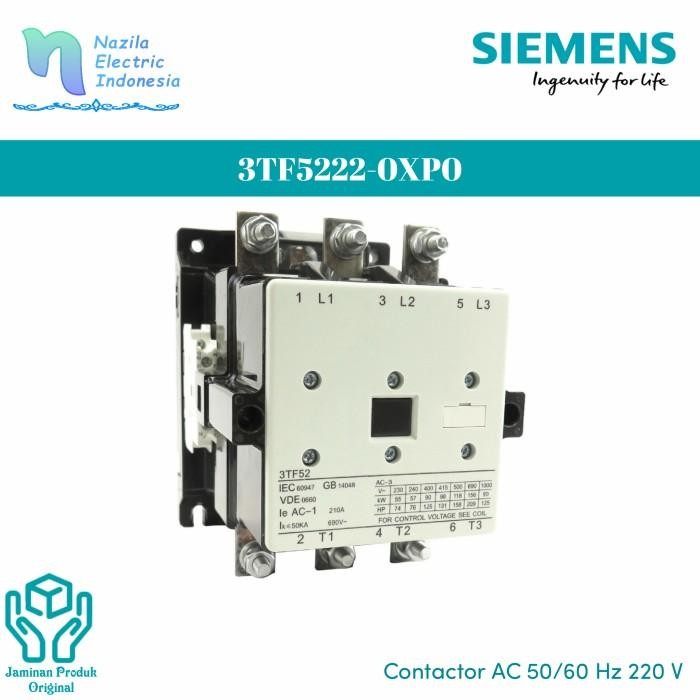 Siemens Magnetic Contactor 3Tf52 22 - 0Xp0