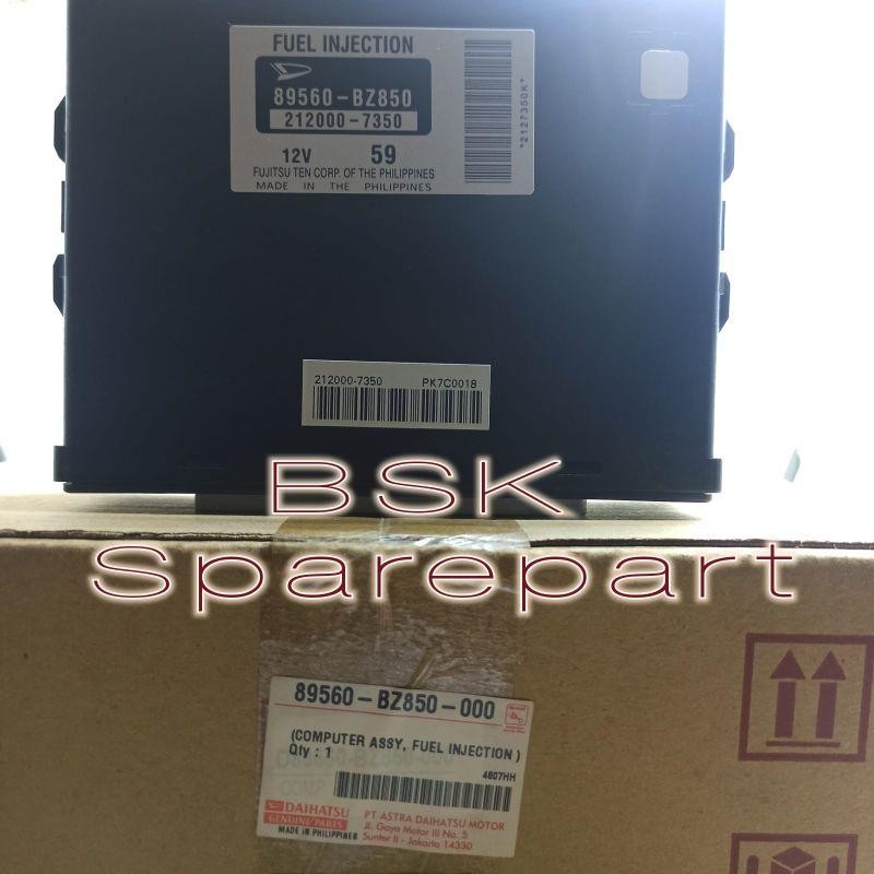 Ecu Computer Komputer Toyota Avanza Fuel Injection Injeksi 2011 2012 2013 2014 2015 Asli Original 89