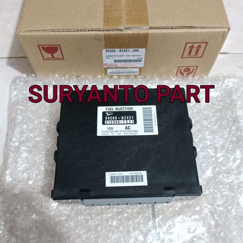 Ecu Komputer Computer Engine Mesin Toyota  Rush/Terios(Original)89560-Bz430 Subtitusi 89560-Bz431
