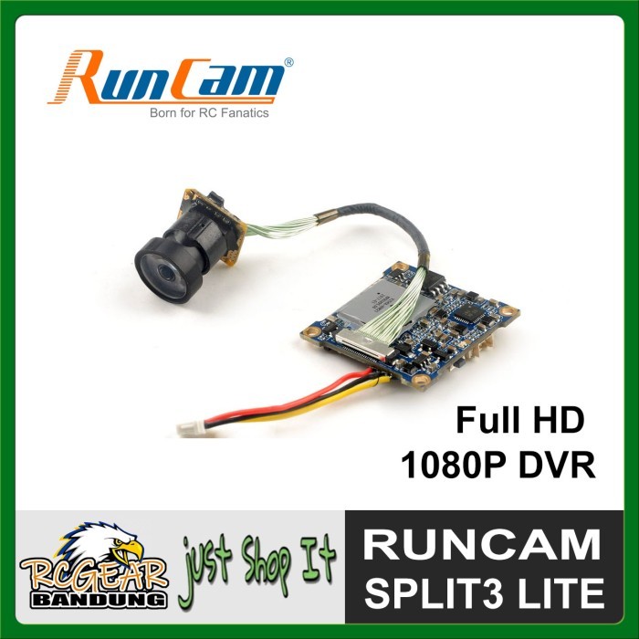 Runcam Split3 Lite 1080P HD Camera DVR for Mobula6 HD FPV Racing Drone