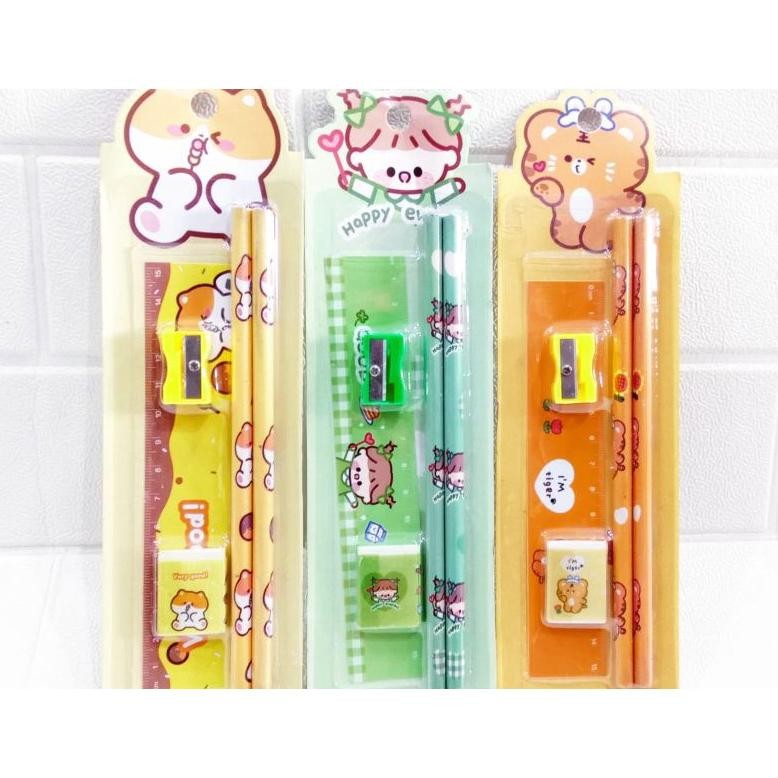 

Paket alat tulis pensil set murah