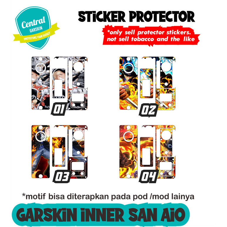

*Fullbody* Inner San Aio Sabo 01 Garskin Case/Stiker Premium Custom COD
