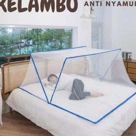 Kelambu Tenda Lipat Kotak Anti Nyamuk