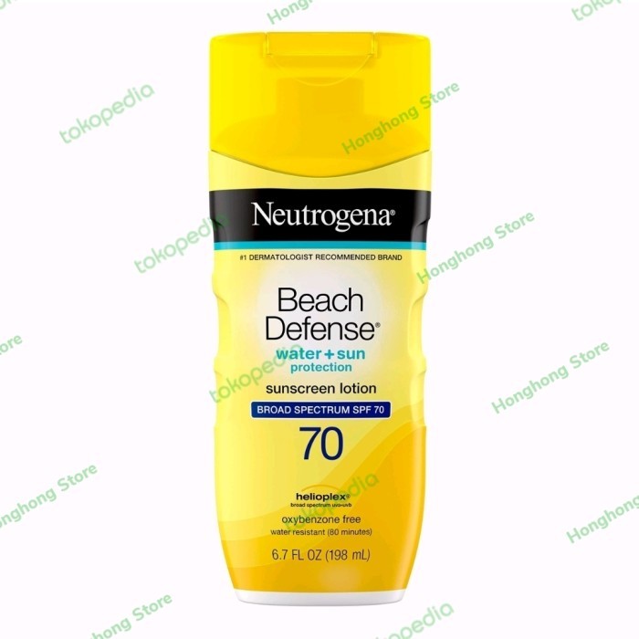 Neutrogena Beach Defense Sunscreen Body Lotion SPF 70, 198 ML