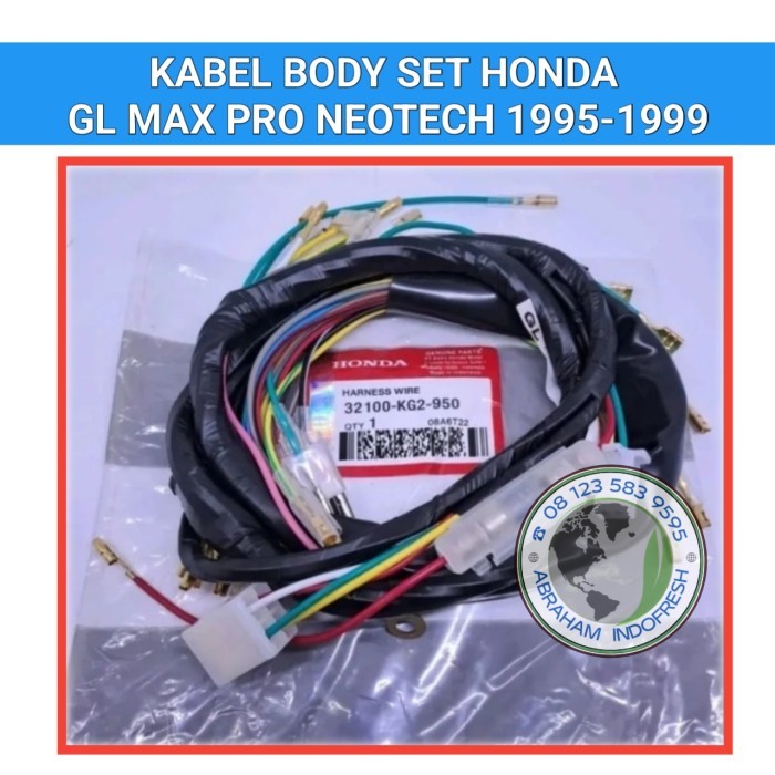 kabel bodi gl max neotech body set komplit motor honda gl pro neotech
