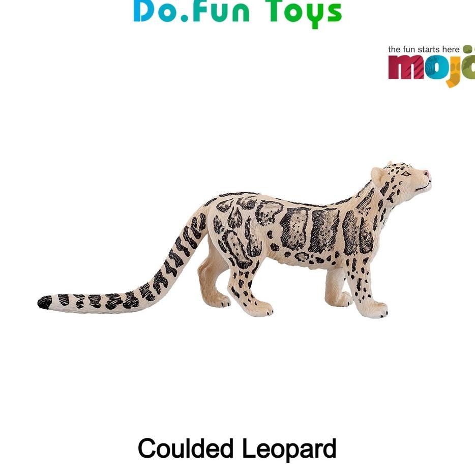 Mojo Animal Figurine | Clouded Leopard / Mainan Niatur Macan Dahan