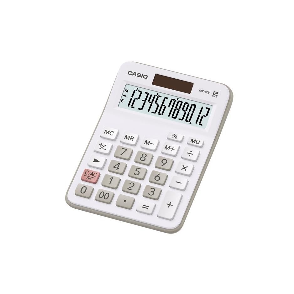 

Casio Mx-12B - Putih - Kalkulator Toko/Dagang - Standard - 12 Digit