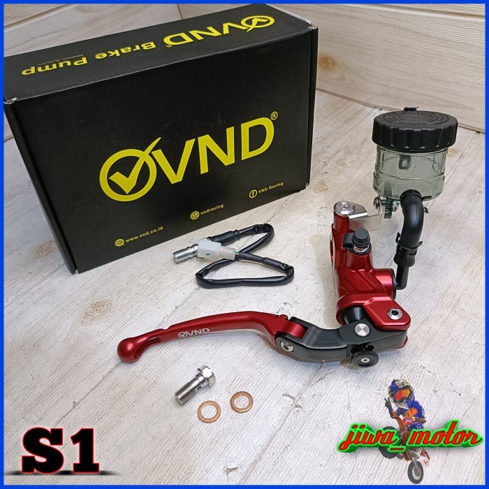 master rem kanan VND ak 111 Race radial forged model S1 universal semua motor