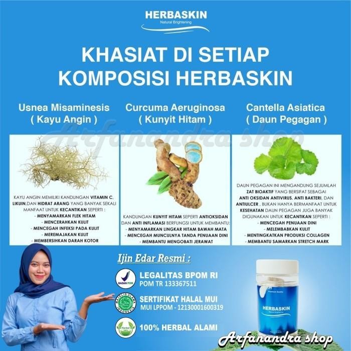 Herbaskin Original 100% Untuk Flek Herbalskin Natural Brightening