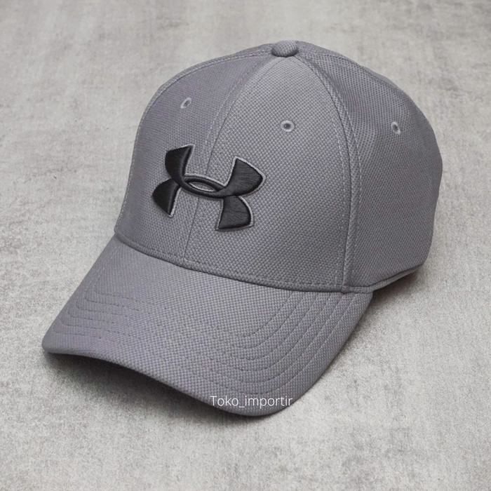 TERLARIS Topi Under Armour ORIGINAL Topi Baseball Pria Import - Model C M/L