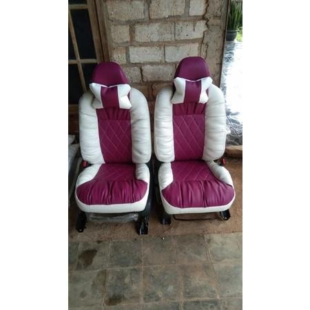 Sarung Jok Mobil Model Sofa Medium  Klass Sigra,Calya,Mobilio, Terios,Rush,All Utk Mobil 3 Baris
