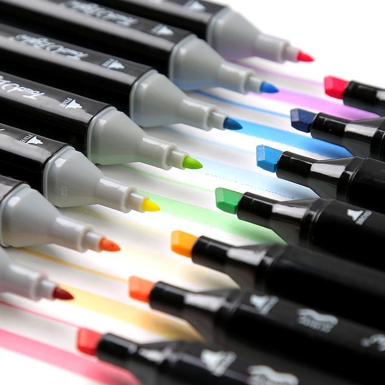 

Harga-NimumCod Touch 120/80/60/36/12 Warna Sketsa Spidol Umum General Marker Set Animation Markers