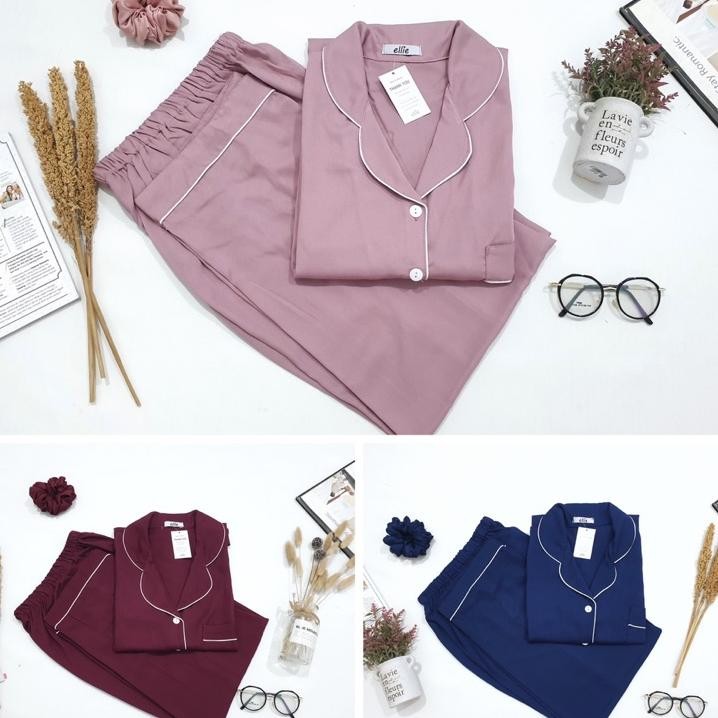 Piyama Fine Rayon Twill / Celana Panjang / Cp