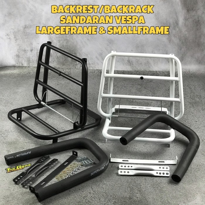 Backrack Backrest Vespa Px Super Excel Sprint Pts Vbb Backrack Senderan Vespa