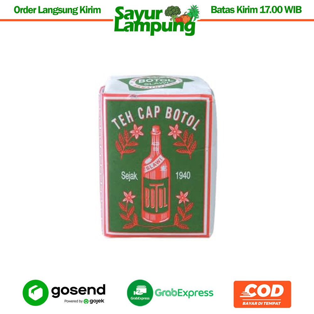 

Teh Cap Botol Hijau 40 Gr - Sayur Lampung