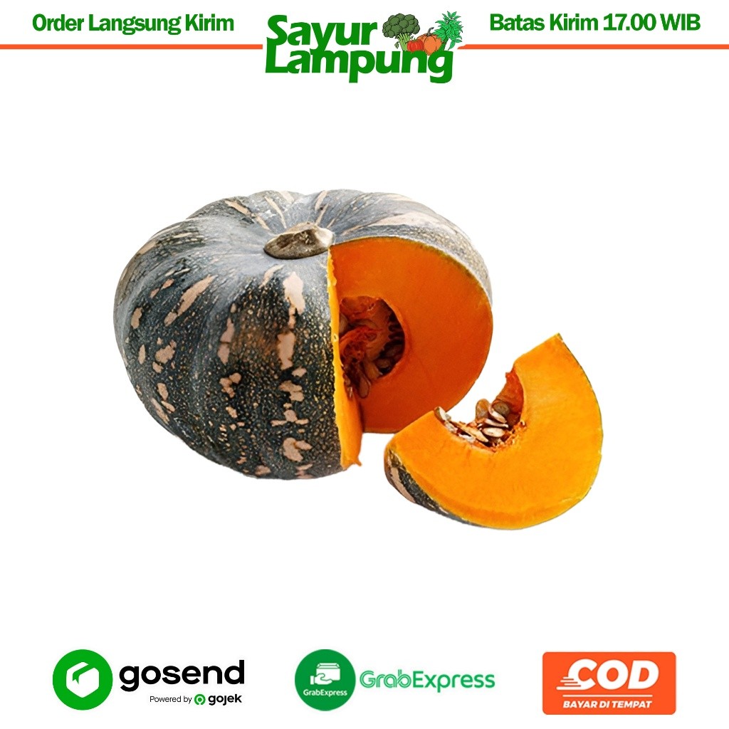 

Labu Kuning / Waluh 250-300 Gr - Sayur Lampung