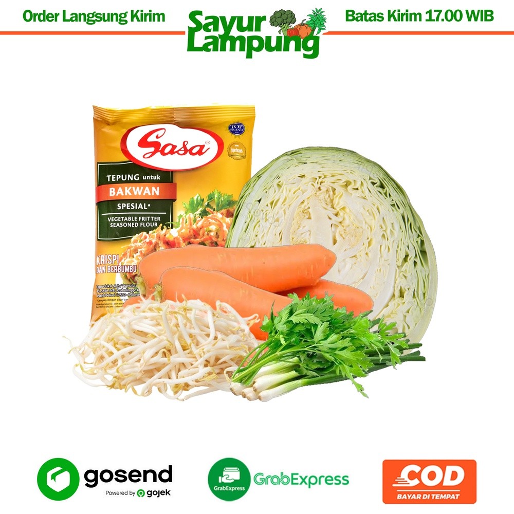 

Paket Sayur Bakwan - Sayur Lampung