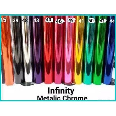 

Sticker Infinity Metalic Chrome 152 Cm ( Meteran ) 11OKTZ4 sparepart